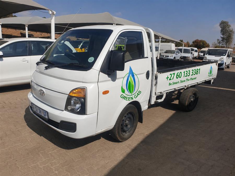 Green Gas branded delivery truck ready for LP gas deliveries